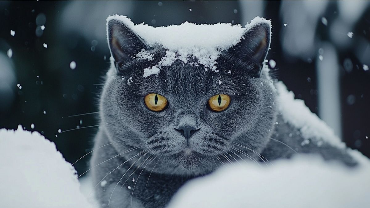 abriter chat froid baisse température jardin cabane