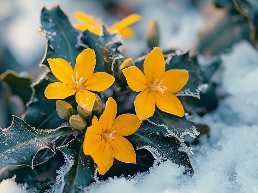 plantes qui fleurissent hiver mahonia 2