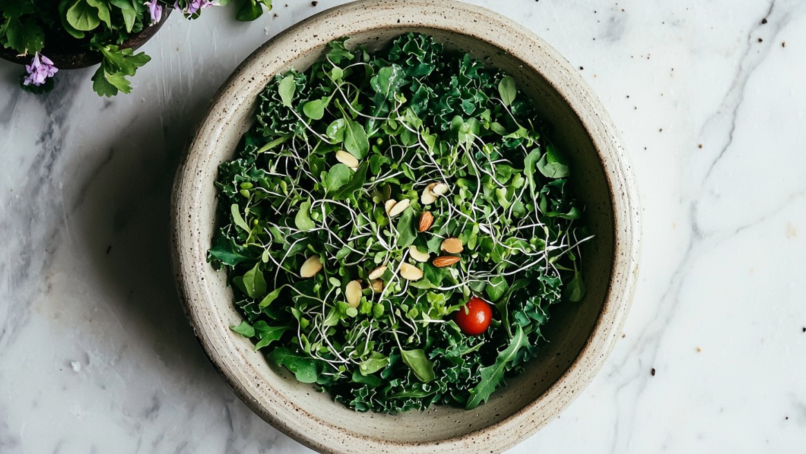 salade de jeunes pousses